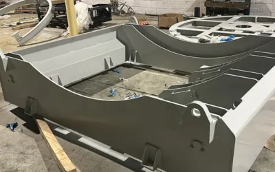 Soldado y pintado de piezas